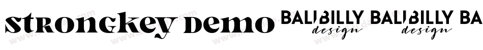 Strongkey Demo字体转换